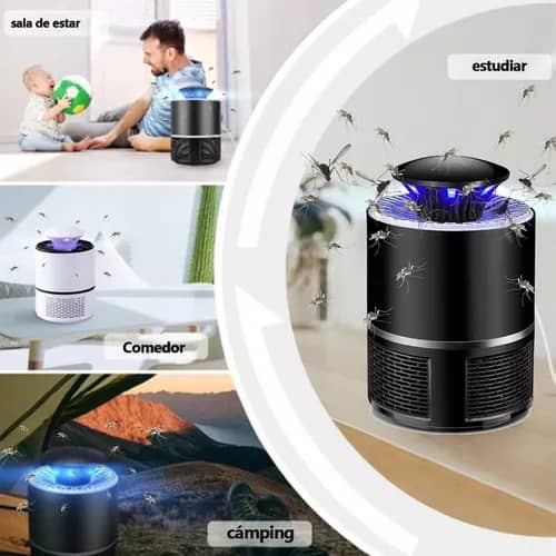 LAMPARA ELECTRICA PARA MOSQUITOS | PORTATIL Y EFICAZ SIN QUIMICOS