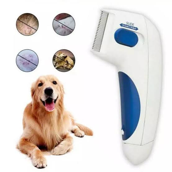 PEINE ELECTRICO PARA SACA PULGAS PARA  MASCOTAS