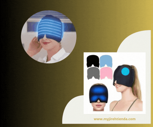 GORRO ANTIFAZ PARA MIGRAÑA / ALIVIO PARA DOLORES FUERTES DE CABEZA